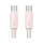Kabel USAMS Kabel USB-C/USB-C 1m SJ73460W różowy
